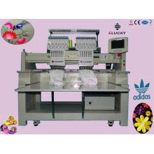 High quality 9 needles snapback hat /t-shirt embroidery machine with 2 heads